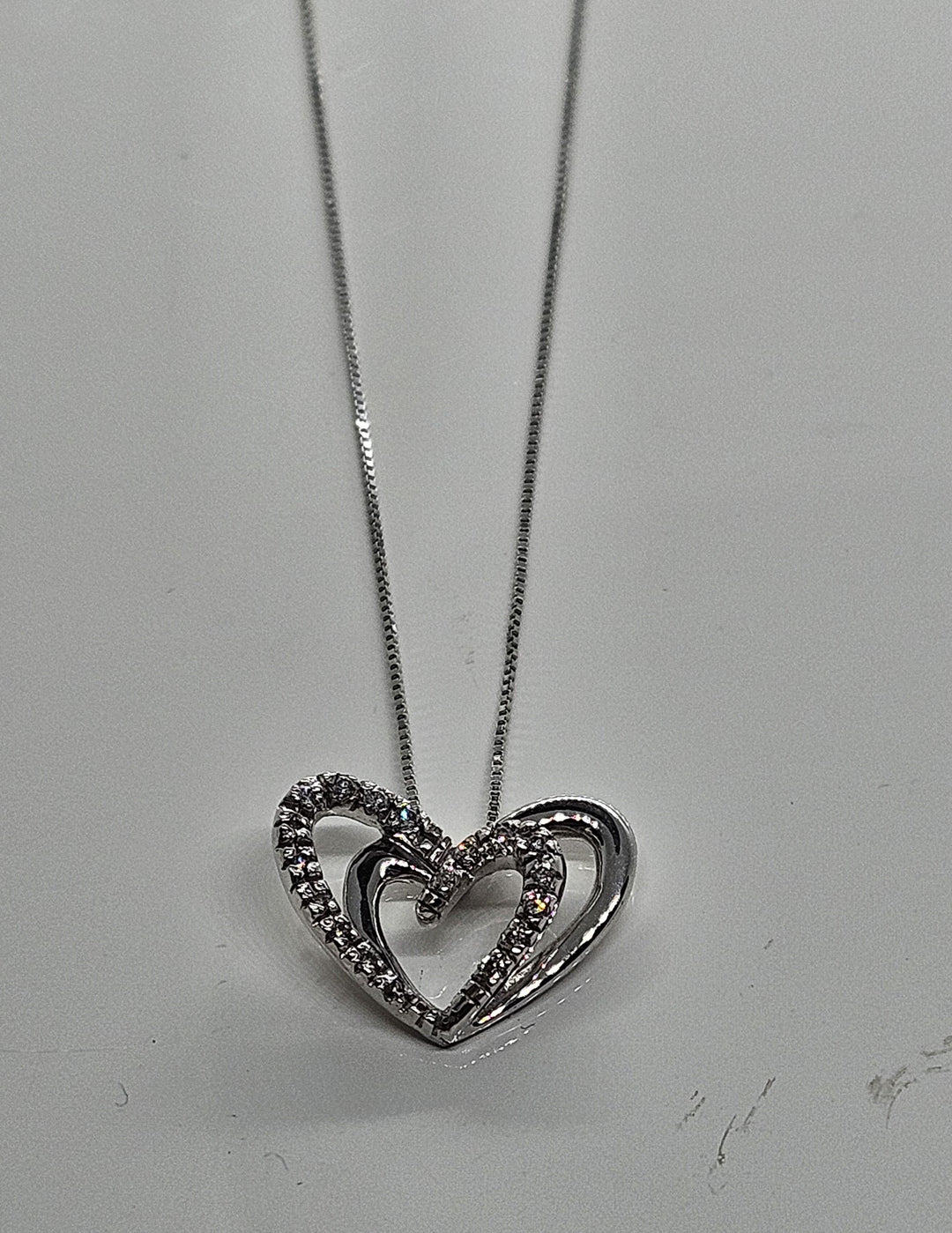 Collana Cuore in Oro e Diamanti Miluna CLD2894 Miluna