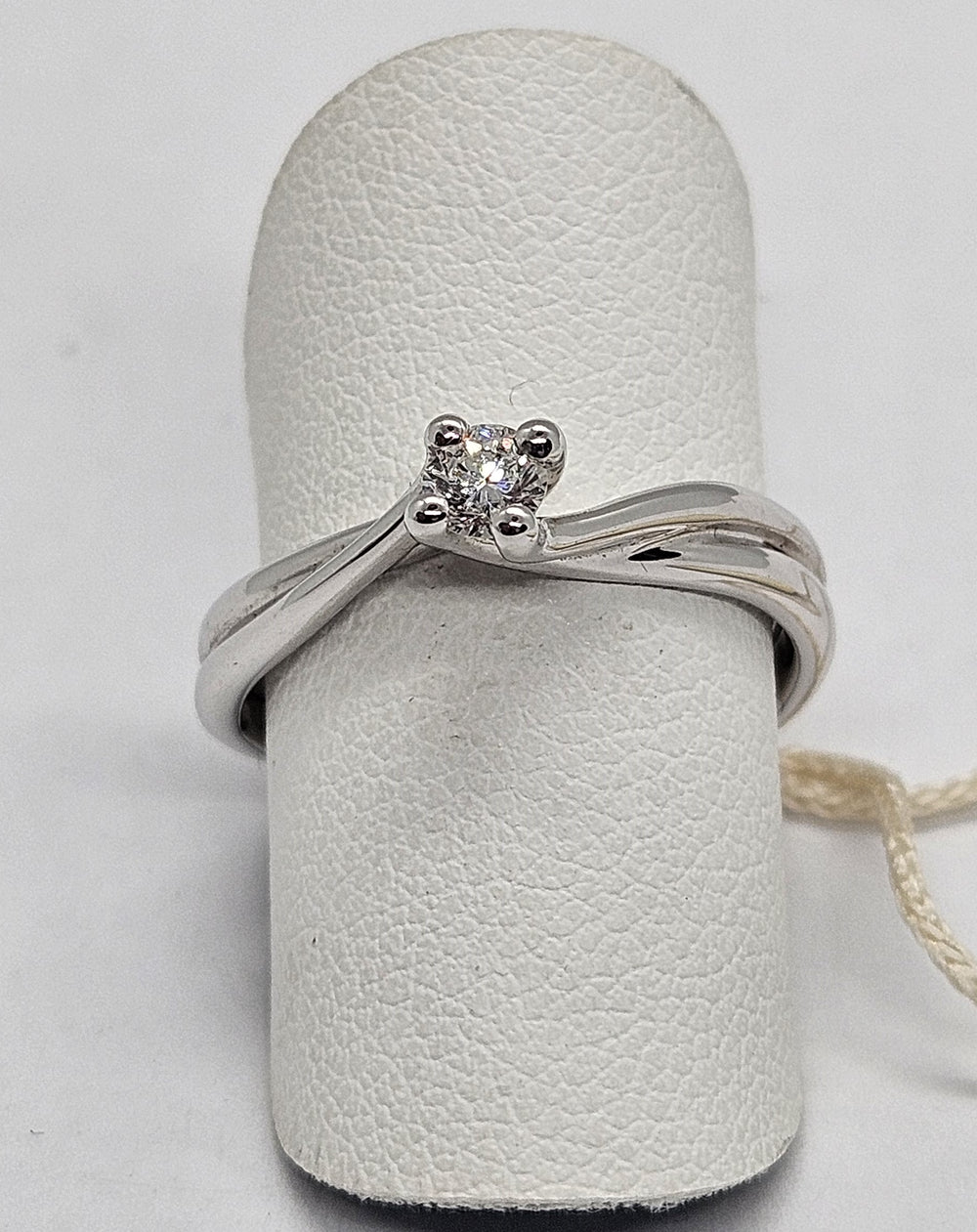 Anello Solitario Oro Bianco e Diamanti Miluna LID1511-D19 Miluna 14