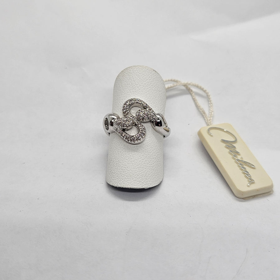 Anello Donna Oro Bianco e Diamanti Miluna LID1954 Miluna