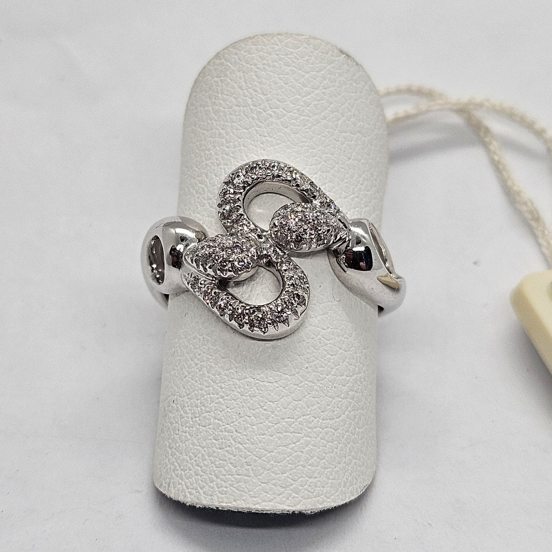 Anello Donna Oro Bianco e Diamanti Miluna LID1954 Miluna