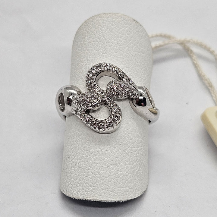 Anello Donna Oro Bianco e Diamanti Miluna LID1954 Miluna