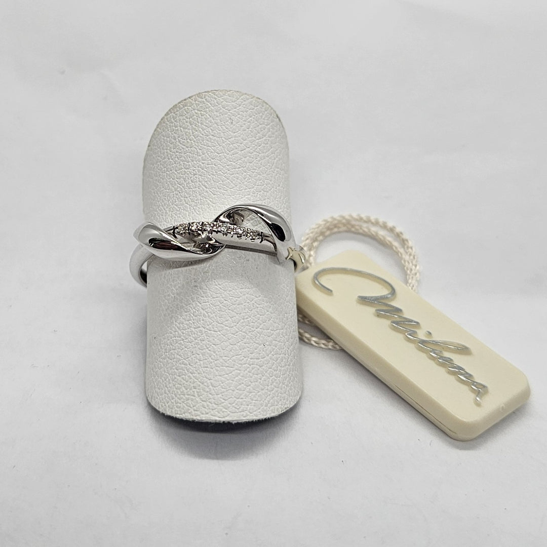 Anello Donna Oro Bianco e Diamanti Miluna LID2331 Miluna