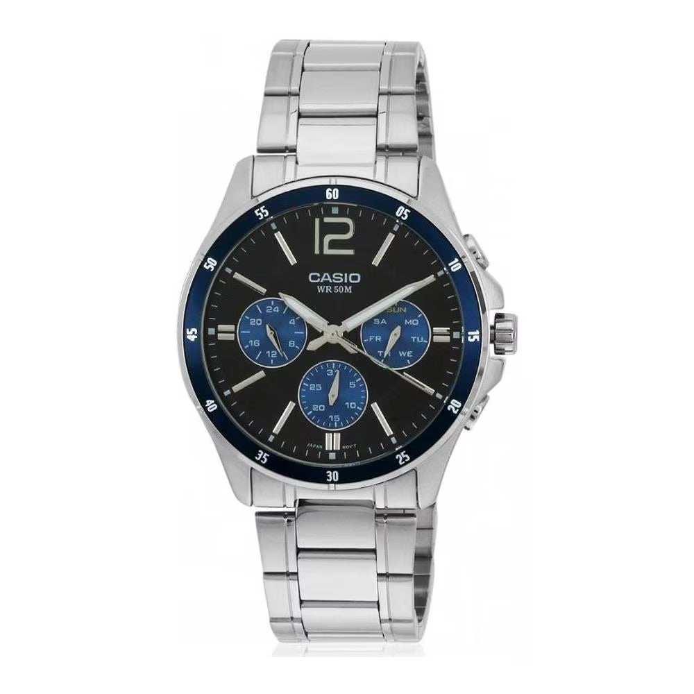 Orologio Multifunzione uomo Casio MTP-1374D-2AVDF OROLOGIO CASIO
