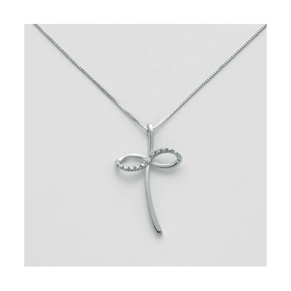 Collana Croce in Oro e Diamanti Miluna CLD4227 Miluna