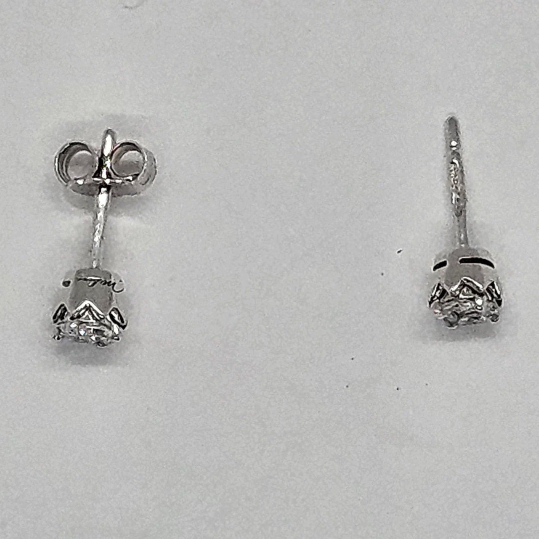 Orecchini punto luce oro e diamanti Miluna Miss Italia ERD1392