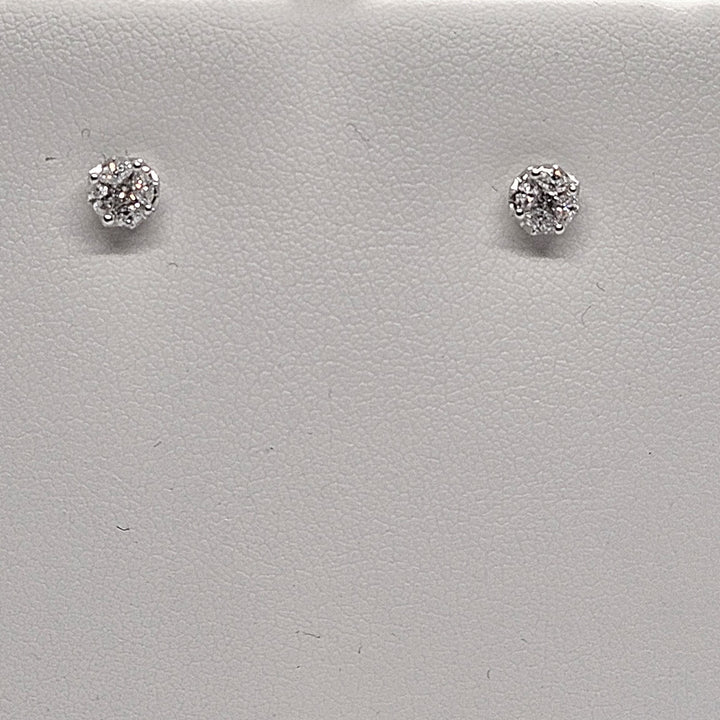 Orecchini punto luce oro e diamanti Miluna Miss Italia ERD1392