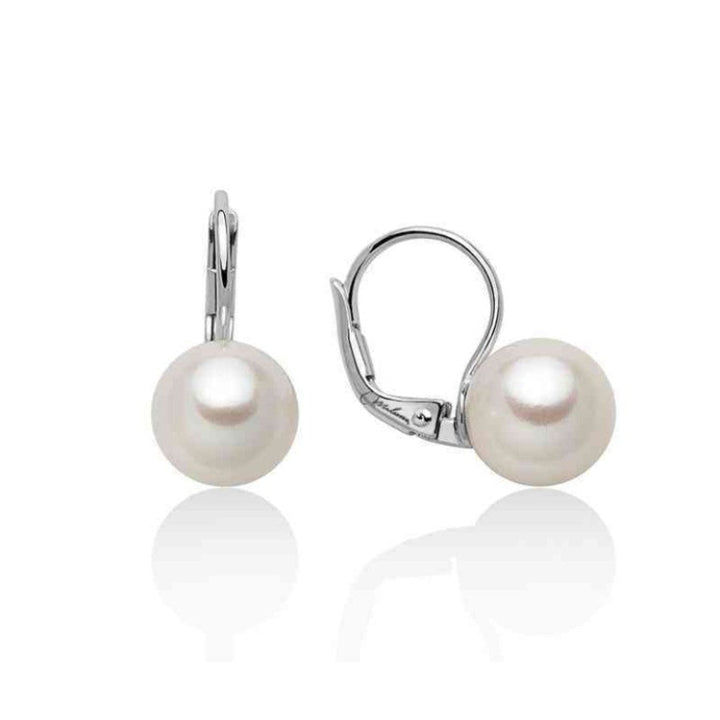Orecchini in Oro Bianco con Perle Miluna PER2395 Miluna