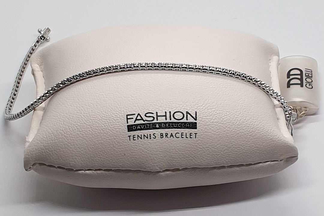 Bracciale Donna Tennis Oro Bianco e Diamanti Davite&Delucchi BR002267/11  Davite&Delucchi   