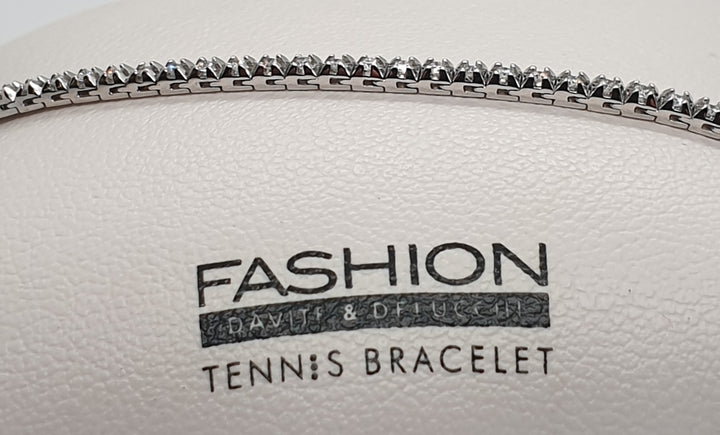 Bracciale Donna Tennis Oro Bianco e Diamanti Davite&Delucchi BR002268/0  Davite&Delucchi   