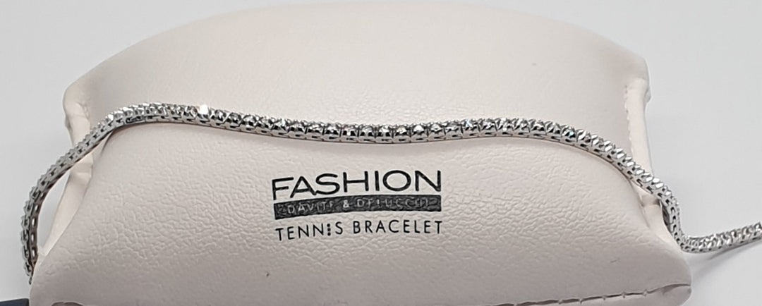 Bracciale Donna Tennis Oro Bianco e Diamanti Davite&Delucchi BR002268/0  Davite&Delucchi   