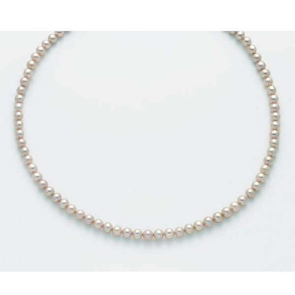 Collana Perle con Chiusura in Oro Bianco Miluna PCL5720  Miluna   