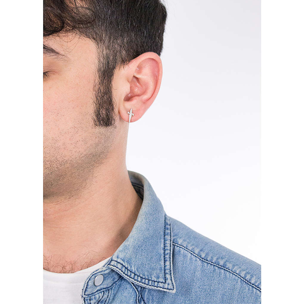 Orecchini Uomo in Argento Spadino Cesare Paciotti JPOR0082B  Cesare Paciotti   