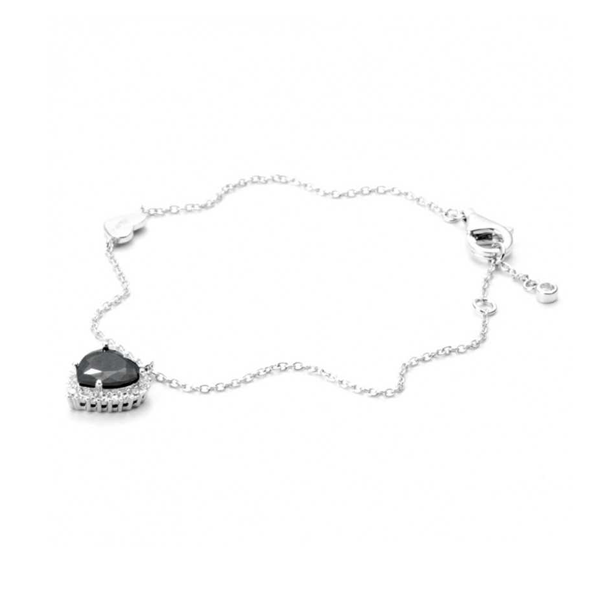 Bracciale in Argento Black Heart Paciotti 4US 4UBR3206W  Paciotti 4us   