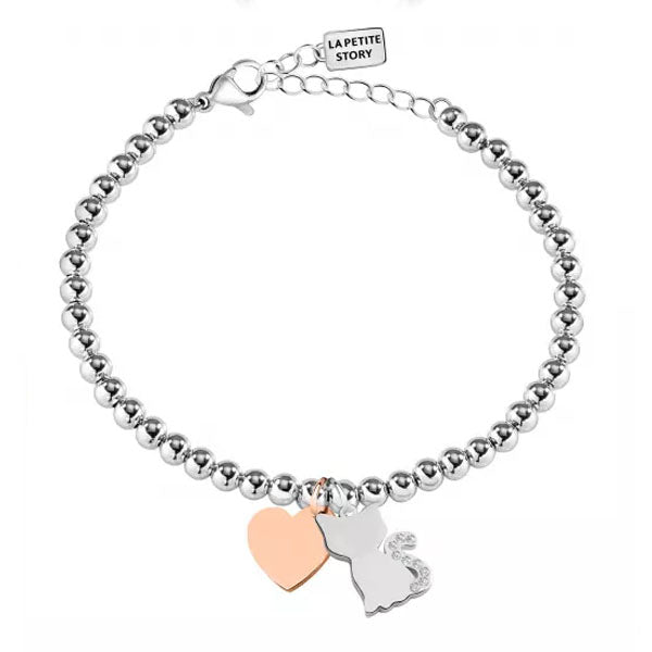 Bracciale Acciaio LA Petit Story Family LPS05AQI09  La Petite Story   