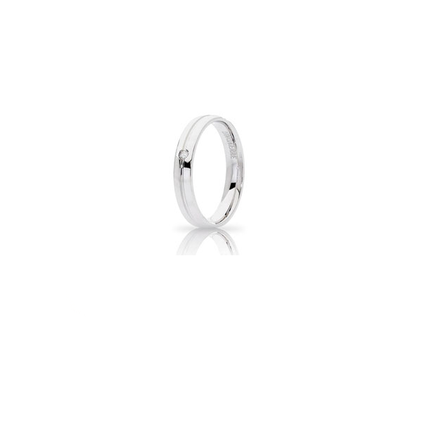 Fede in Oro Bianco con Diamante Brillanti Promesse Lyra Unoaerre 34AFC289/001.OB  Unoaerre   