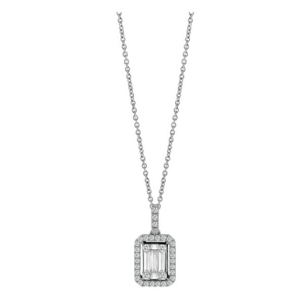 Collana Oro Bianco e Diamanti Salvini Magia 20085785  Salvini   